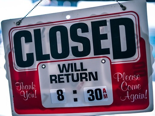 Sign printing Closed
